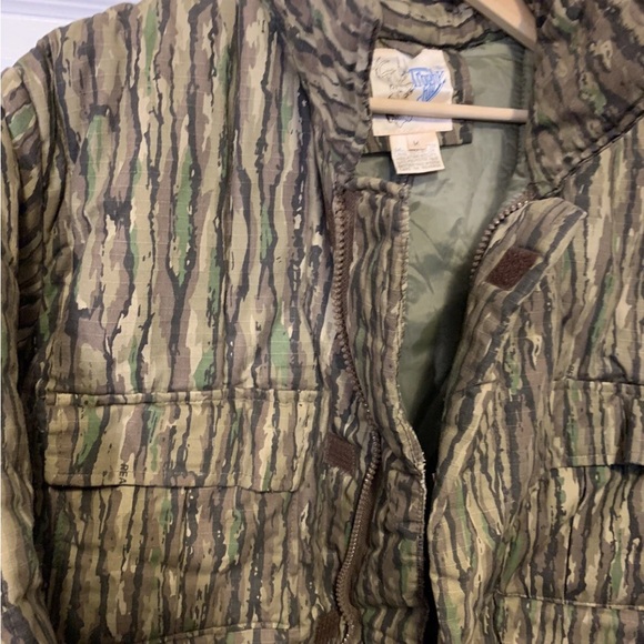 Vtg 80’s Trophy club Duck hunting coveralls overalls Sz M hooded - Picture 7 of 10